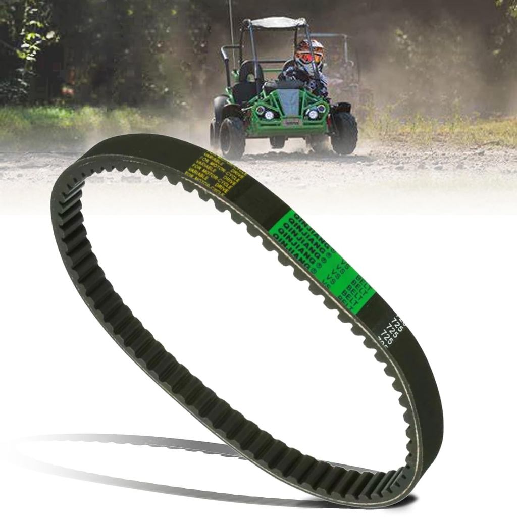 QYMOTO Go Kart Belt 725, 725 Đai cho Hammerhead 80T, Mudhead 208r Kart Drive Belt, 14704 cho Trailmaster Mid Karts MB200, 30 Series Dây chuyển đổi mô-men xoắn, Comet Go Cart Belt ASW