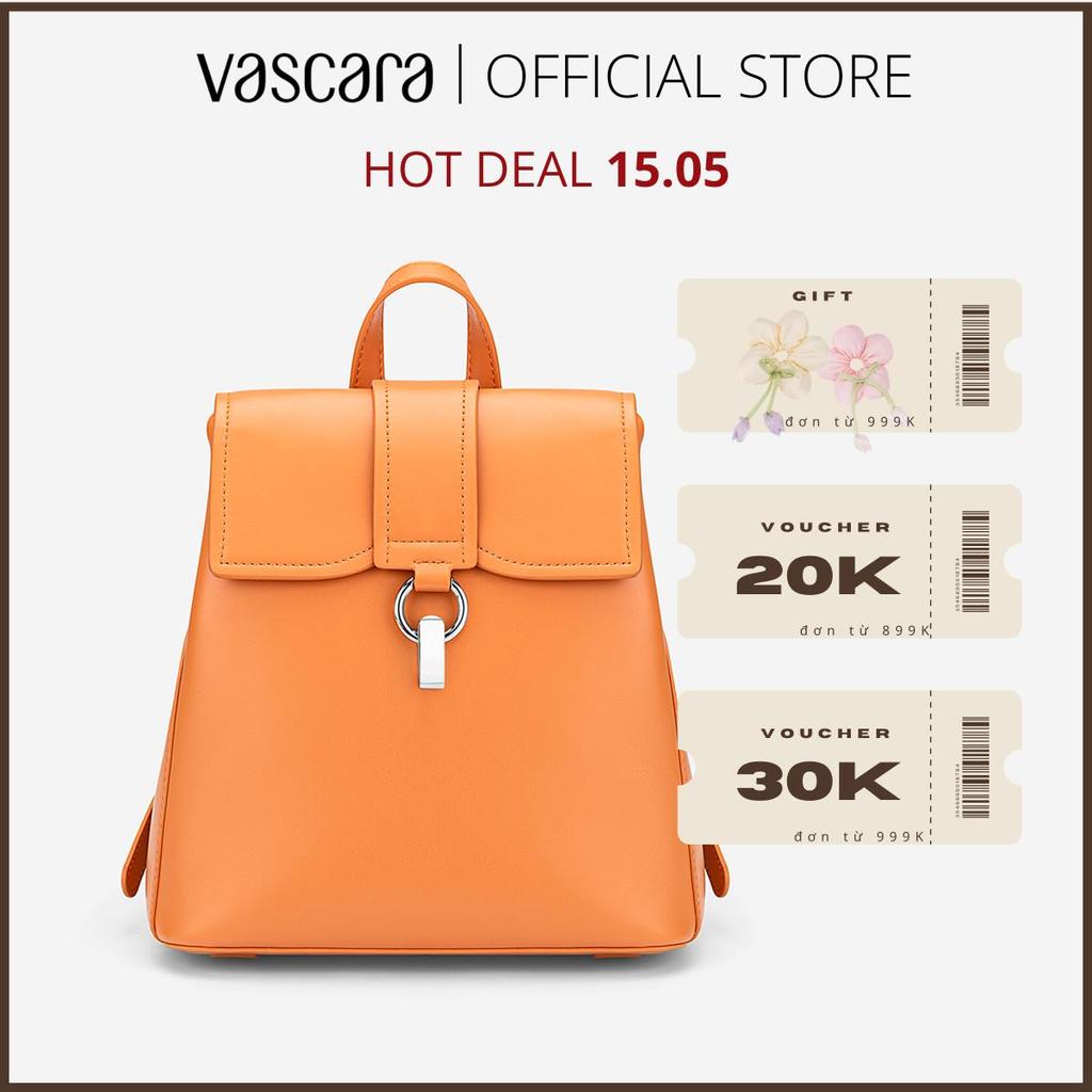 [Voucher 30K | 15.05] Vascara Balo Nắp Gập Cách Điệu Nhấn Khóa Gài - BAC 0223