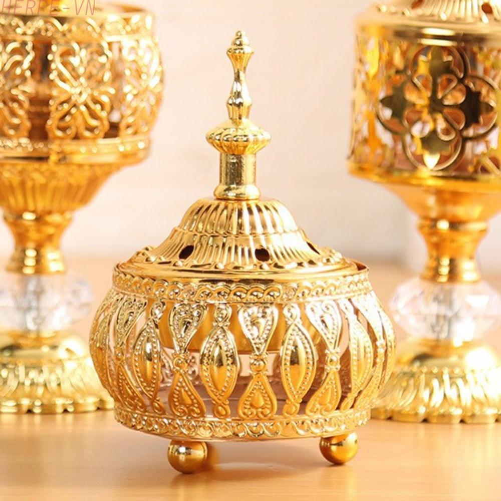 [HERPEVN]Cultural Heritage Beautifully Crafted Arabian Style Bakhoor Censer Made of Metal[Ready stoc