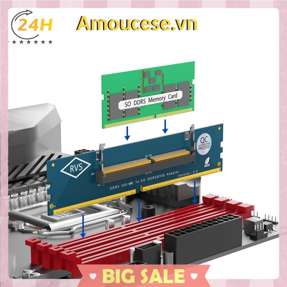 Laptop SO DDR5 RAM Sang Máy Tính Để Bàn DDR5 U-DIMM Adapter DDR5 SO-DIMM Chơi Game Laptop RAM Mô-đun