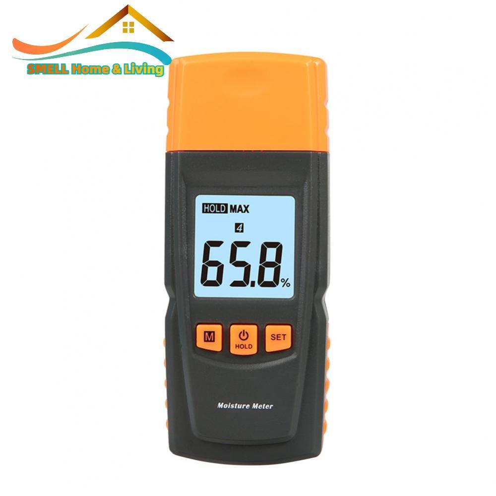 Máy kiểm tra độ ẩm gỗ GM605 Phân tích chính xác Giấy gỗ có màn hình LCD