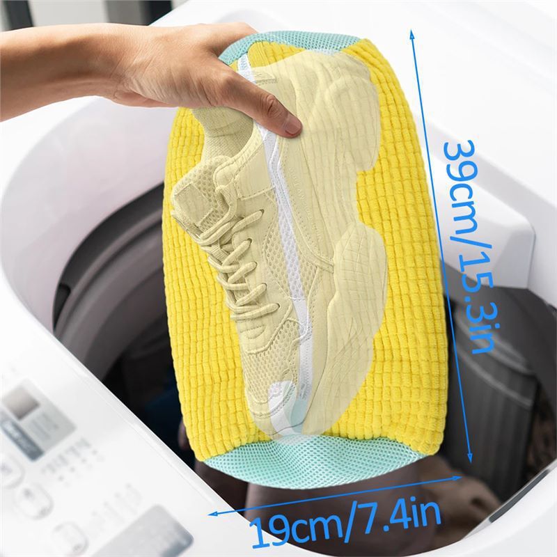 xinpin New Lazy Shoe Washing Bag for Washing Machine, Laundry Bag for Shoes, Anti-Deformation Shoe W