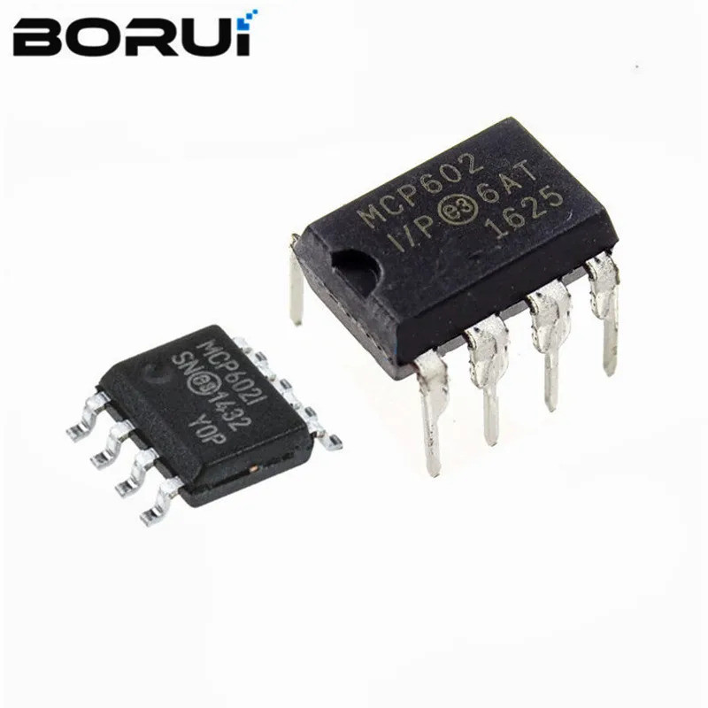 10 CÁI MCP602 SOP MCP602I MCP602T SOP-8 MCP602-I / SN MCP602-I / P MCP602-I DIP-8 Bộ khuếch đại hoạt