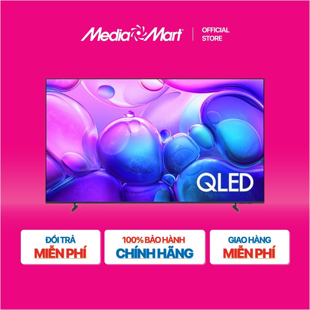 [MEDIAMART] - QLED Tivi 4K 75'' Samsung QA75Q6FAAKXXV Smart TV - FREESHIP,Bảo hànhchínhhãng
