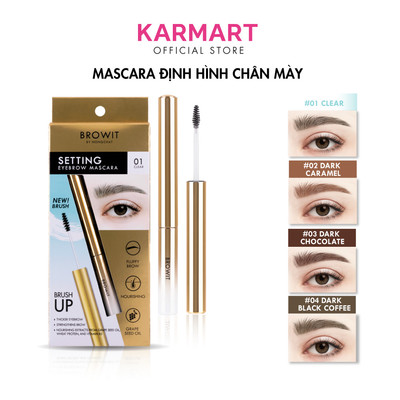 Mascara Định Hình Chân Mày Browit Setting EyeBrow Mascara 2g