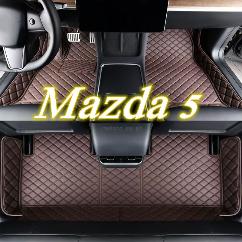 (Tùy chỉnh) Thích hợp cho thảm trải sàn ô tô Mazda5 Mazda5 Mazda5 Đĩa sâu Thảm trải sàn Thảm trải sà