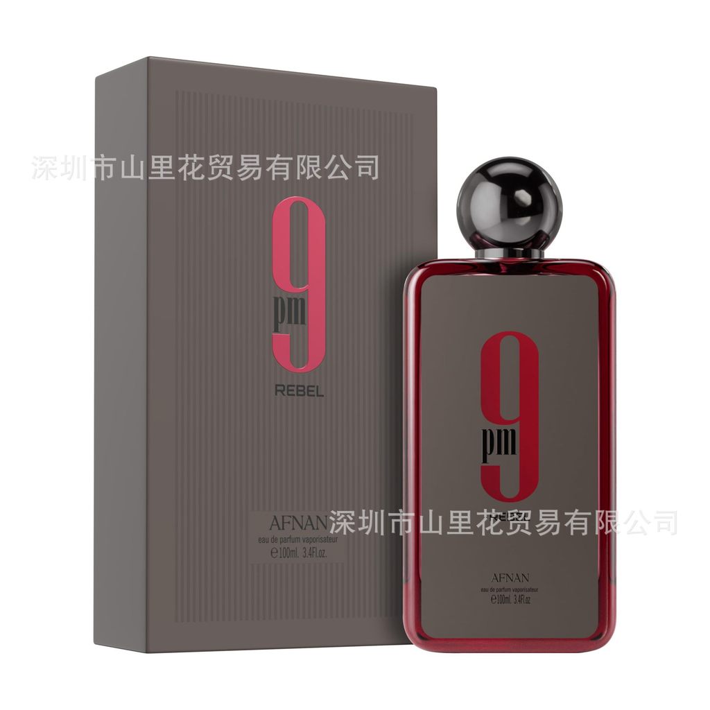 Xuyên Biên Giới Hot Sản Phẩm Afnan 9 PM Rebel Unisex Parfum Trung Đông Tiếng Ả Rập Số. Nước Hoa Nam 
