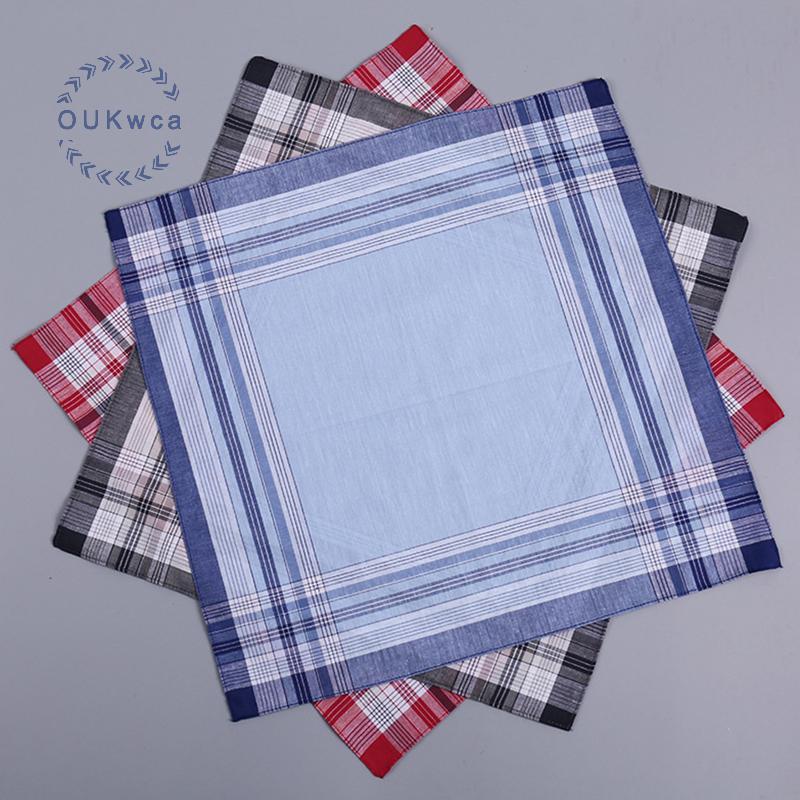 OUKwca 40x40CM Khăn Tay Cotton Cho Người Lớn Lớn Lớn Vuông s Nhiều Sử Dụng Khăn Mặt Nam Khăn Lau Mồ 