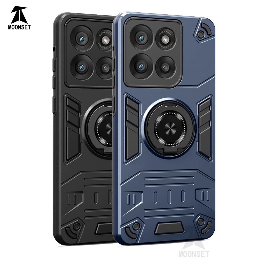 Dành cho Motorola Moto G Stylus 5G 2025 / Edge 60 Stylus / Edge 60 Fusion Case Armor Hard Back với 3