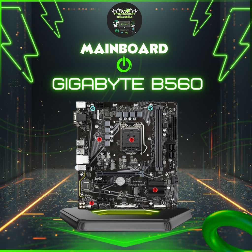 "Mainboard GIGABYTE B560 – Hiệu Năng Xuất Sắc, Bảo Hành 1 Năm"