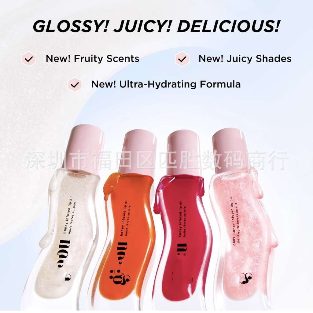 Phiên Bản Cao Cấp Có logo Gisou Lip Oil Dưỡng Ẩm Dừa Dưa Hấu Hương Dứa Dừa Whatmelon