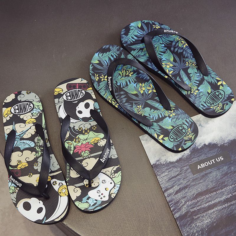 Dép Nam Mùa Hè Flip-flop Thời Trang Mặc Ngoài Nam Đi Biển Dép Nam Dép Nam Mùa Hè Flip-flop Phong Các