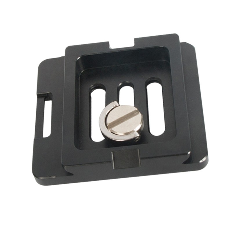 QUU Universal Quick Release Camera Tấm 3 Kênh Gắn 6 Chống Trơn Trượt Chân