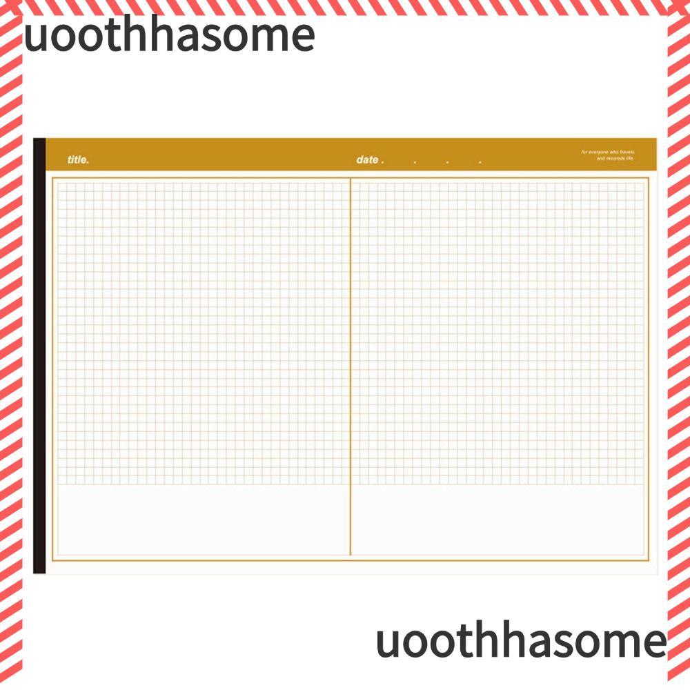 UOOTHASHASOME 20 tờ / Sổ tay B5, Notepad ngang B5, Pad pháp lý có thể xé được đơn giản Học sinh