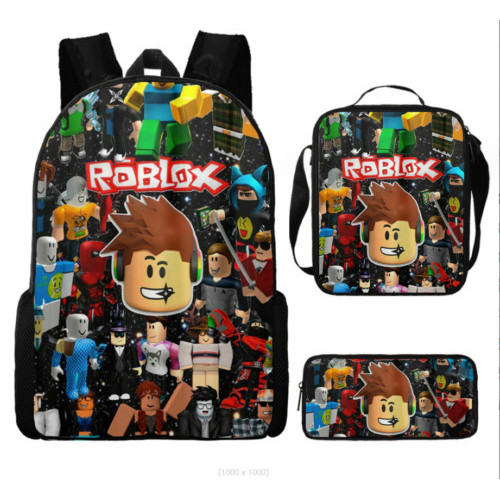 Bán Phong Cách Mới Roblox Roblox Roblox Roblox Học Sinh Schoolbag 3D In Kỹ Thuật Số Hoạt Hình Ba Lô 
