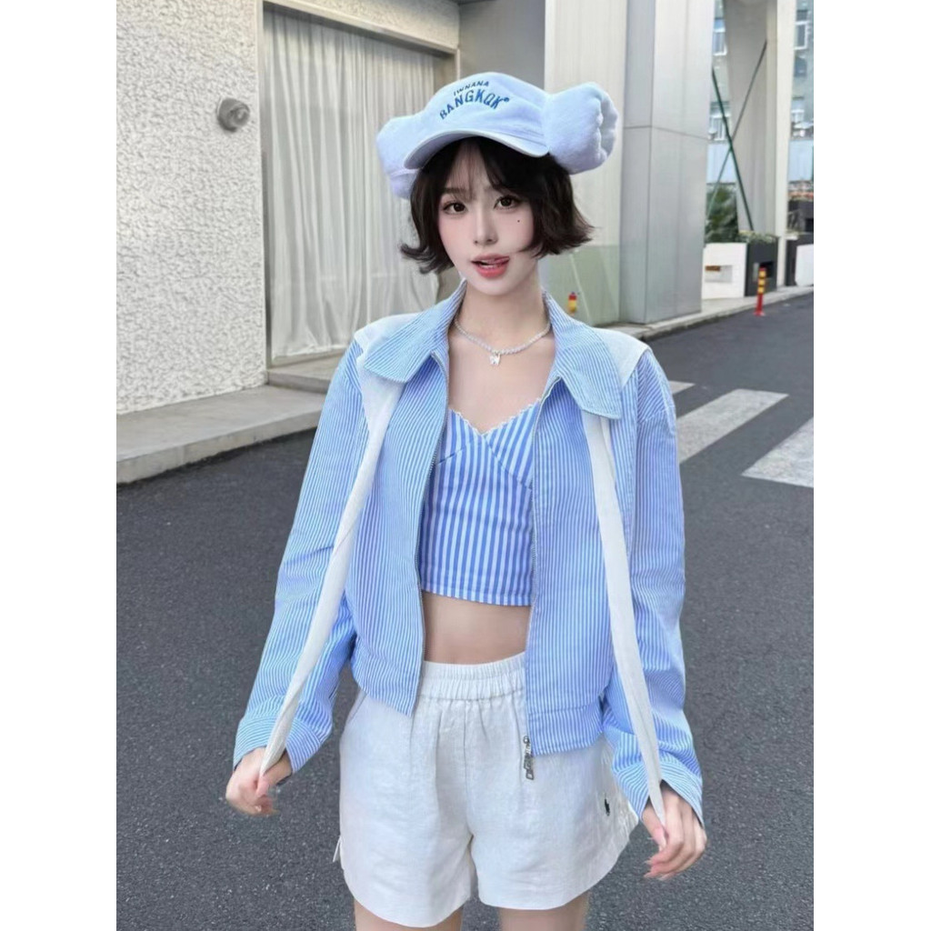 GIWD RL Summer Popular Item Lazy Old Money Style Linen Five-Point Shorts Couple Style