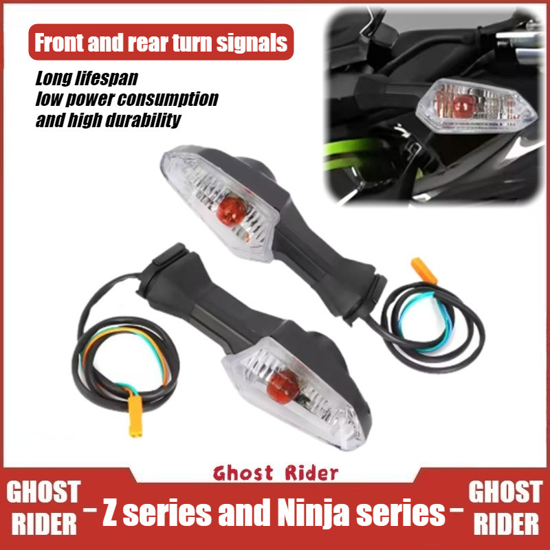 Dành Cho Kawasaki Z125 Z250 Z400 Z650 Z800 Z900 Ninja LED Đèn Báo Rẽ Đèn Hướng Xe Máy