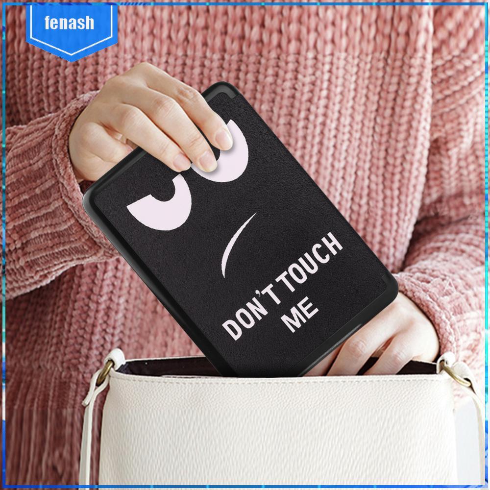 Bao Da PU Ebook Ốp Lưng Tự Động Ngủ Đánh Thức Điện Tử Cho Kindle Colorsoft Signature Edition 7inch C