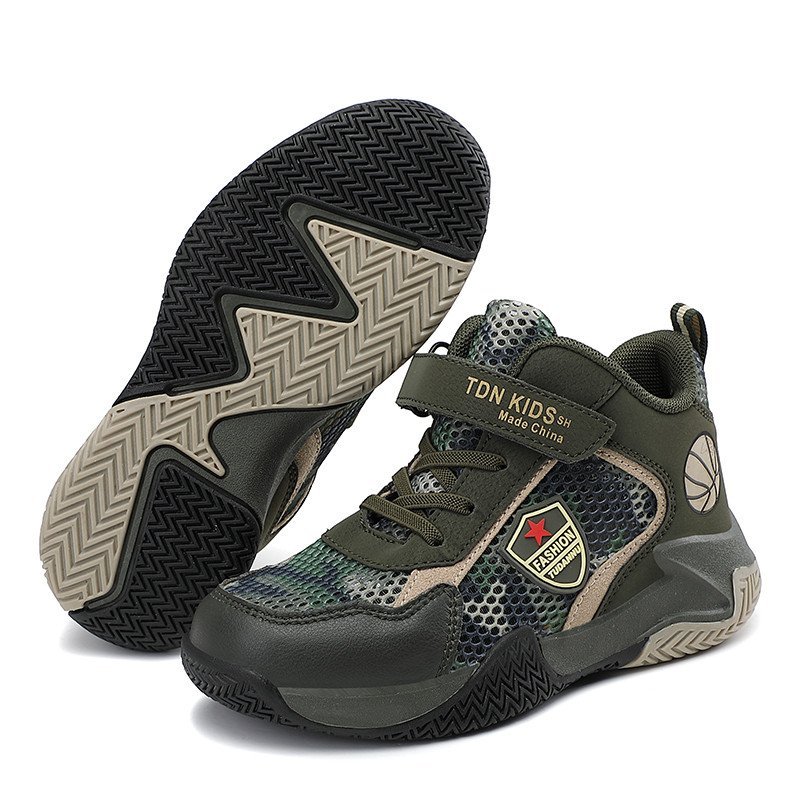 Giày bóng rổ ngụy trang lưới Hokkien