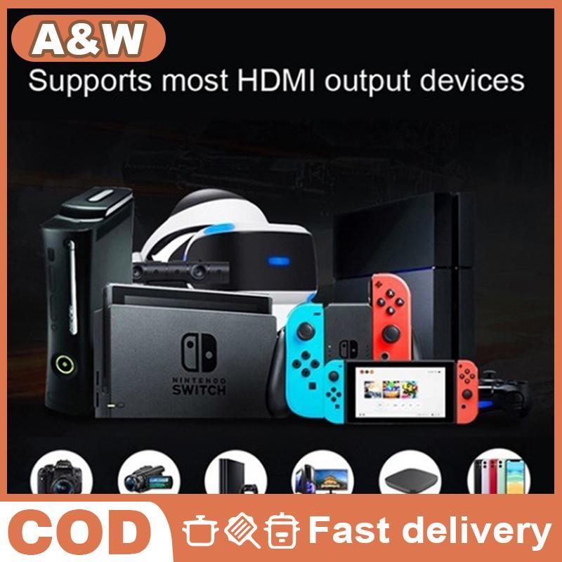 [WHP] Video Capture Cards Audio Capture Adapter HDMI To USB 3.0 Definition 4K Record