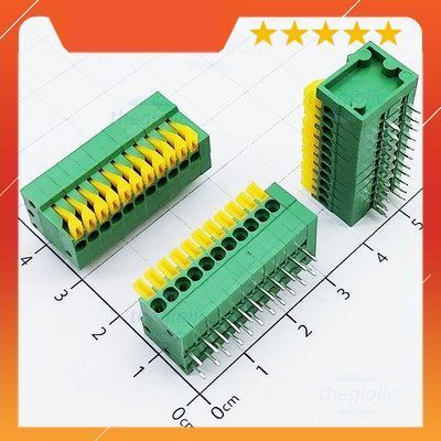 KF141-2.54-11-R Terminal Block 11 Tiếp Điểm Cắm Dây Ngang 2.54mm 150V 2A