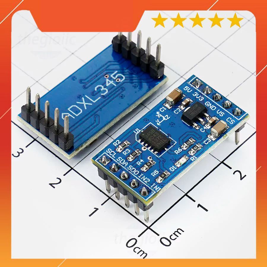 ADXL345 Mạch Cảm Biến Gia Tốc 3 Trục IoT Maker 90