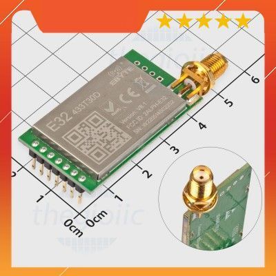 SX1278 E32-433T30D Thu Phát RF LORA UART 433MHz 8000m IoT Maker 90