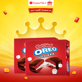   VC 15%  Bánh Oreo Socola Pie Phiên Bản Red Velvet 336g  Combo 2  