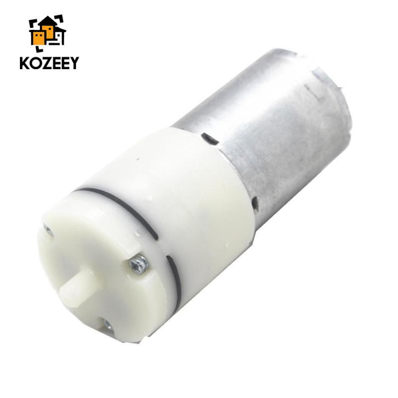 KOZEEY 370 Micro DC Máy Bơm Không Khí 370 Động Cơ 3-6V DC 420mA Máy Bơm Oxy Bể Cá Cá