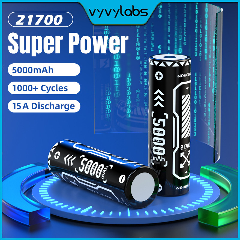 Pin sạc Vyvylabs 21700 5000mAh cho pin DIY
