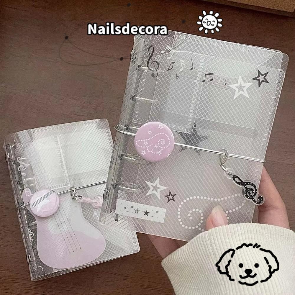 NAILS M5 Trang Chất Kết Dính, Chủ Đề Âm Nhạc Sổ Lưu Niệm Sổ Tay, Chất Kết Dính Di Động Đổ Lại Thẻ Tr