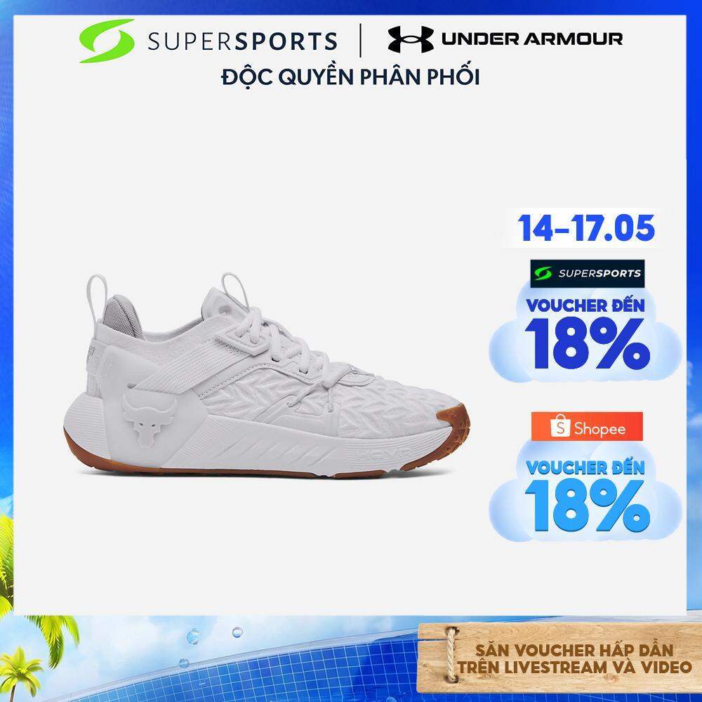 Giày Luyện Tập Nữ Under Armour Project Rock 6 - Trắng - 3026535-100