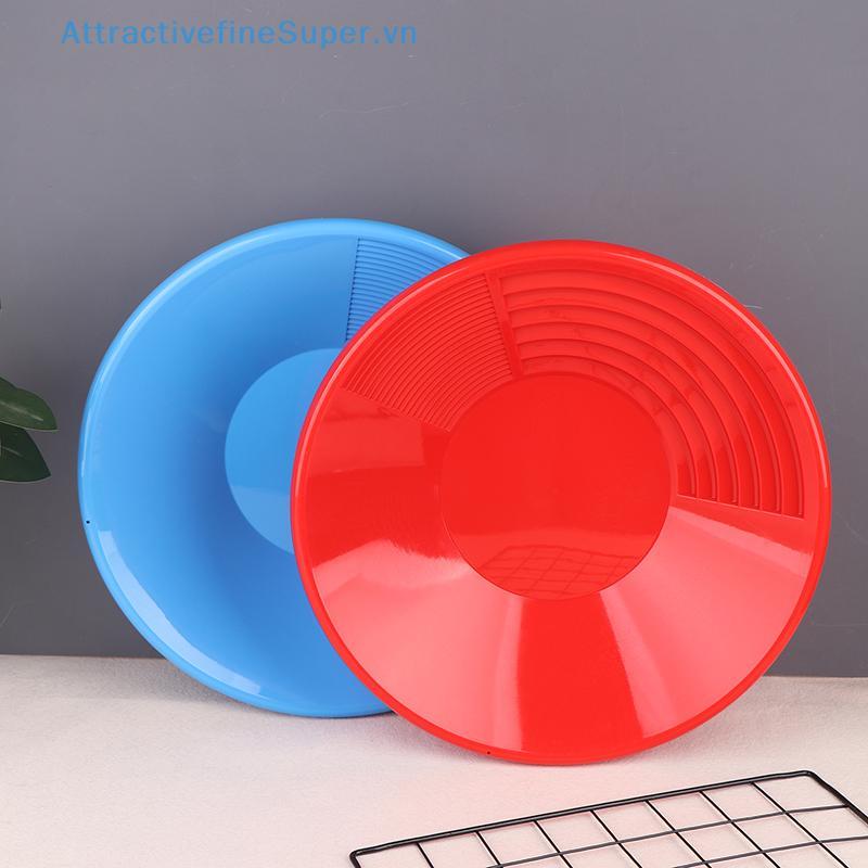 ASVN 380mm Gold Panning Pan ABS Gold Sifting Classifier Giặt sàng khay Phụ kiện Green Gold Pan Gold 