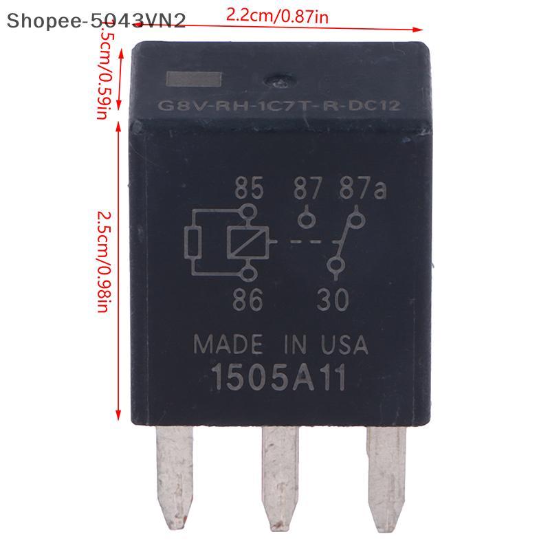[RE] G8V-RH-1C7T-R-DC12 G8VRH1C7TRDC12 12V Rơle ô tô SPDT 35A 12VDC 5Pins ♥R♥