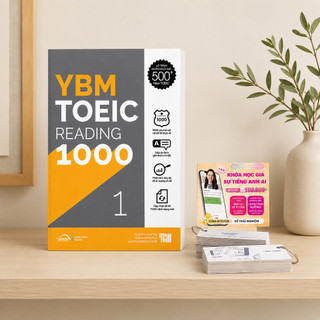 Sách – YBM TOEIC Reading 1000 Vol 1 – Kèm Lời Giải Chi Tiết (Gamma Books)