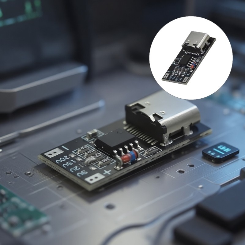 HL 5 Chiếc USB C PD Board Module PD Board PD Board Sạc Nhanh Loại C đến 9V 12V 15V 20V