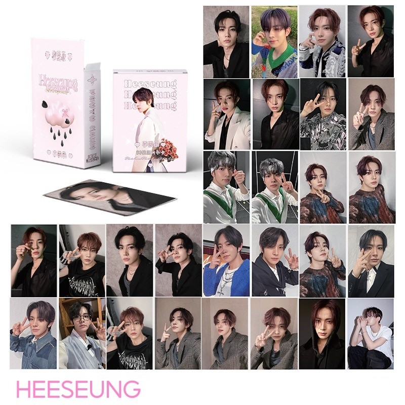 Set 50 photo card unoff Hologram ENHYPEN HEESEUNG 2024
