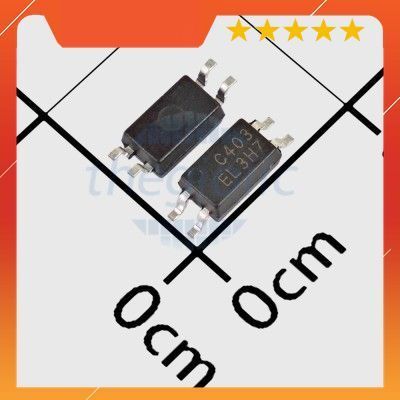 [10 Cái]- EL3H7 Optoisolator Transistor Output 3750Vrms 1 Channel, 4-SSOP