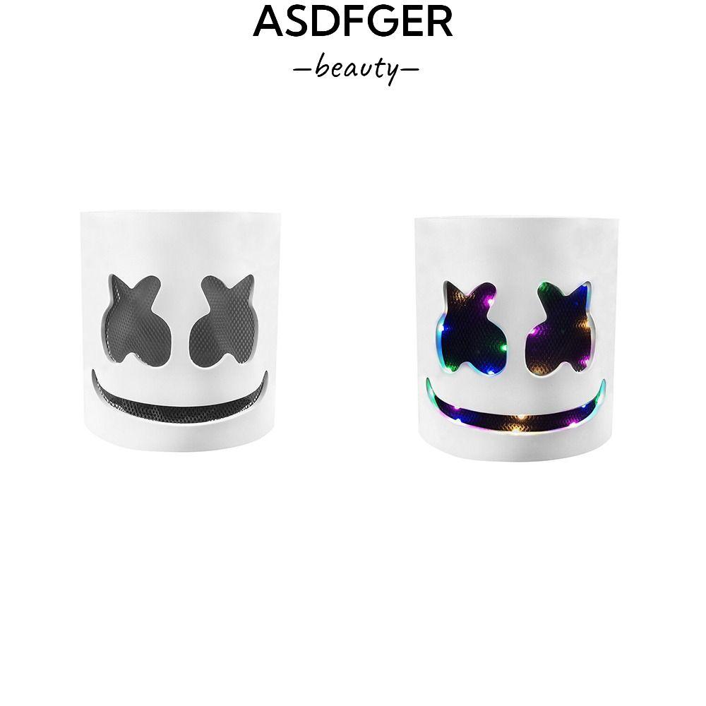 ASDFGER DJ Bar Music Cosplay Mũ bảo hiểm LED nóng