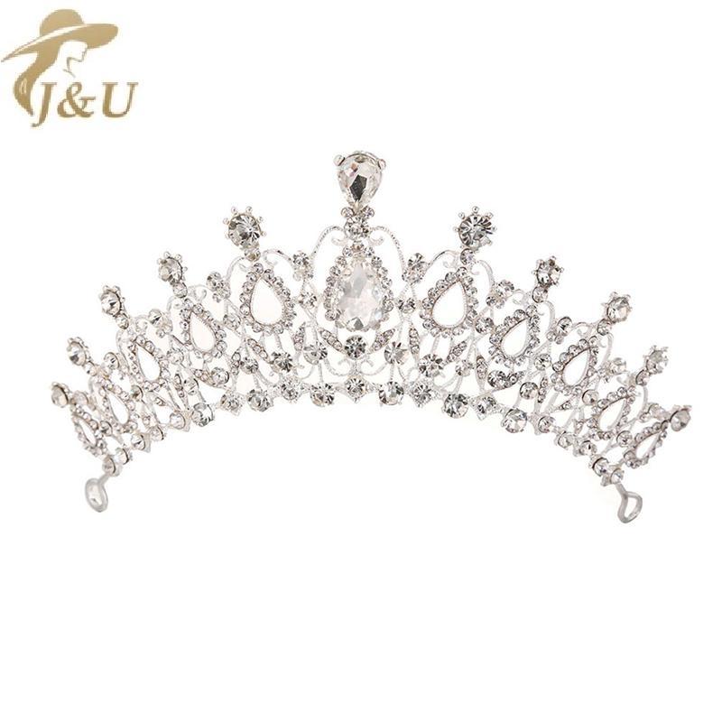 Juwel Tiara Cưới Với Pha Lê, Ngọc Trai và Kim Cương Giả - Việt Nam