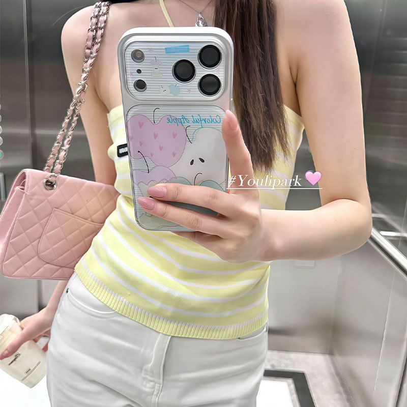 DSC543 Dành Cho iphone Ốp Điện Thoại Dễ Thương Hàn Quốc Chống Sốc 17PROMAX 17 16 ProMax / 15 Pro Max