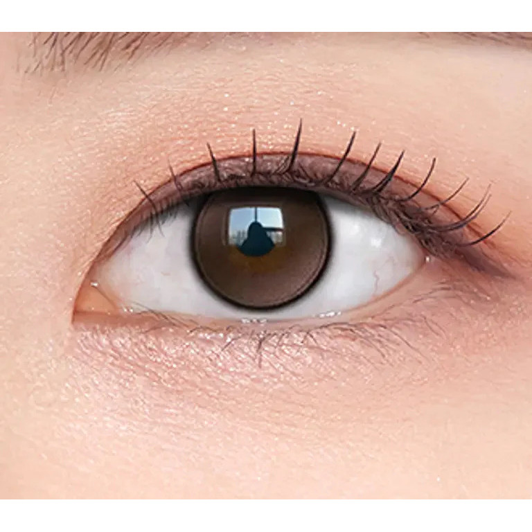 Ống kính tiếp xúc OLENS GLOWY TEAR MINI Brown 1 tháng 2P