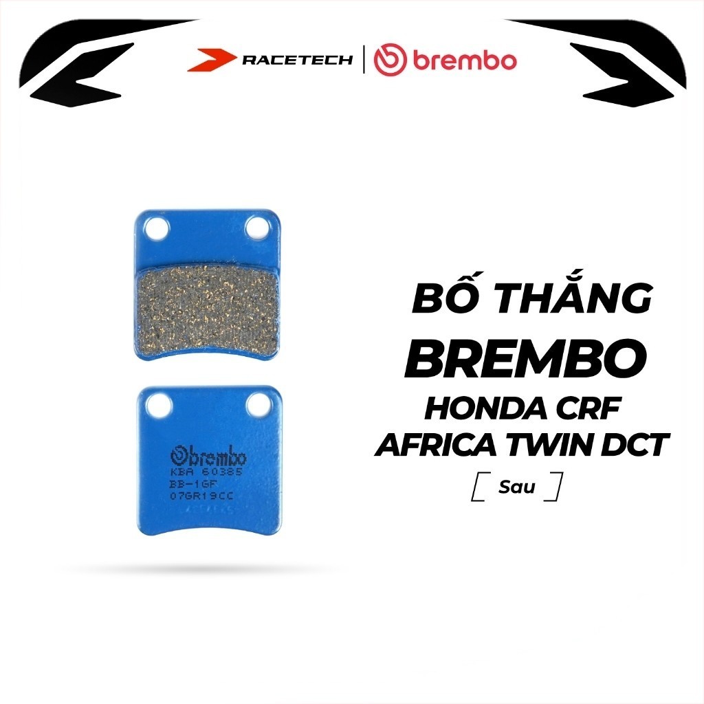 Bố thắng sau Brembo 07GR19 Honda CRF Africa Twin