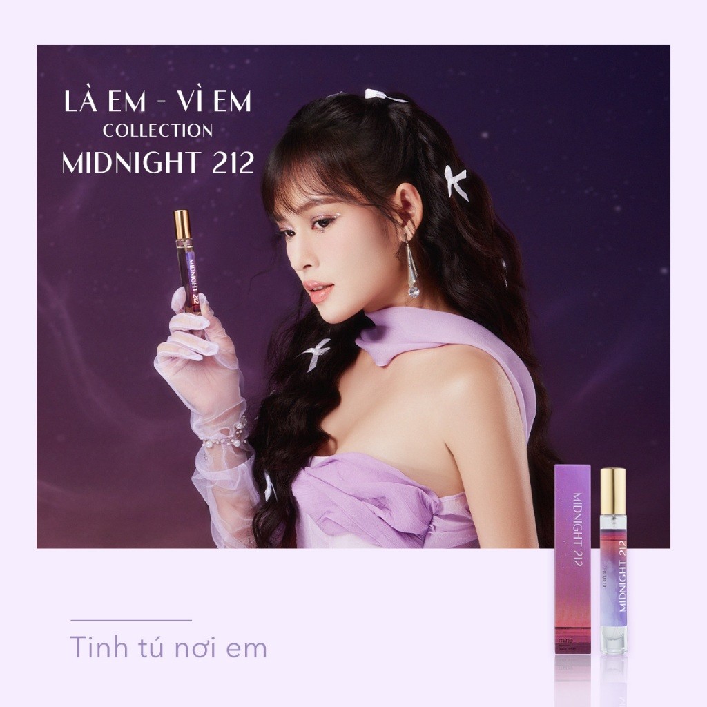 Nước Hoa Mine Midnight 212 Hương Thơm Quyến Rũ Và Ngọt Ngào Ấm Áp 9ml | BigBuy360 - bigbuy360.vn