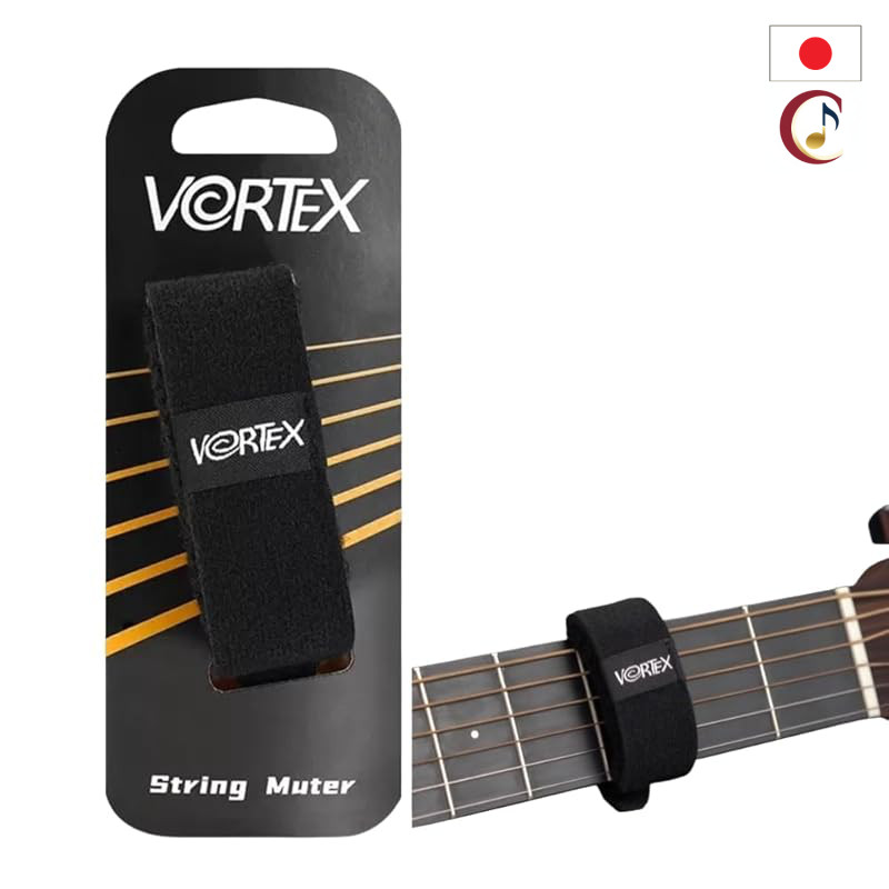 Universal Guitar FretWrap String Dampener/Mute for Electric & Acoustic Guitars and Bass – Noise Supp