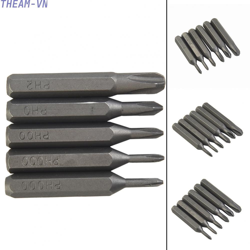 Bộ tuốc nơ vít chống mài mòn PH0000 PH000 PH00 PH0 PH1 PH2 5 chiếc
