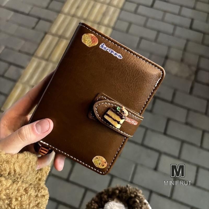 MINIFRUT] Vintage M5 Notebook Retro Da Di Động Bỏ Túi Notebook DIY Nhật Ký Notebook MỚI