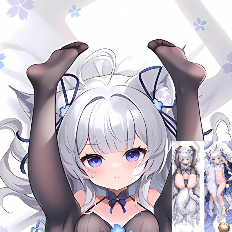 Đệm ngủ ngoại vi Azur Lane Shinano: Gối ngủ ngoại vi trò chơi 2D, Vỏ gối Loli có thể tháo rời và giặ