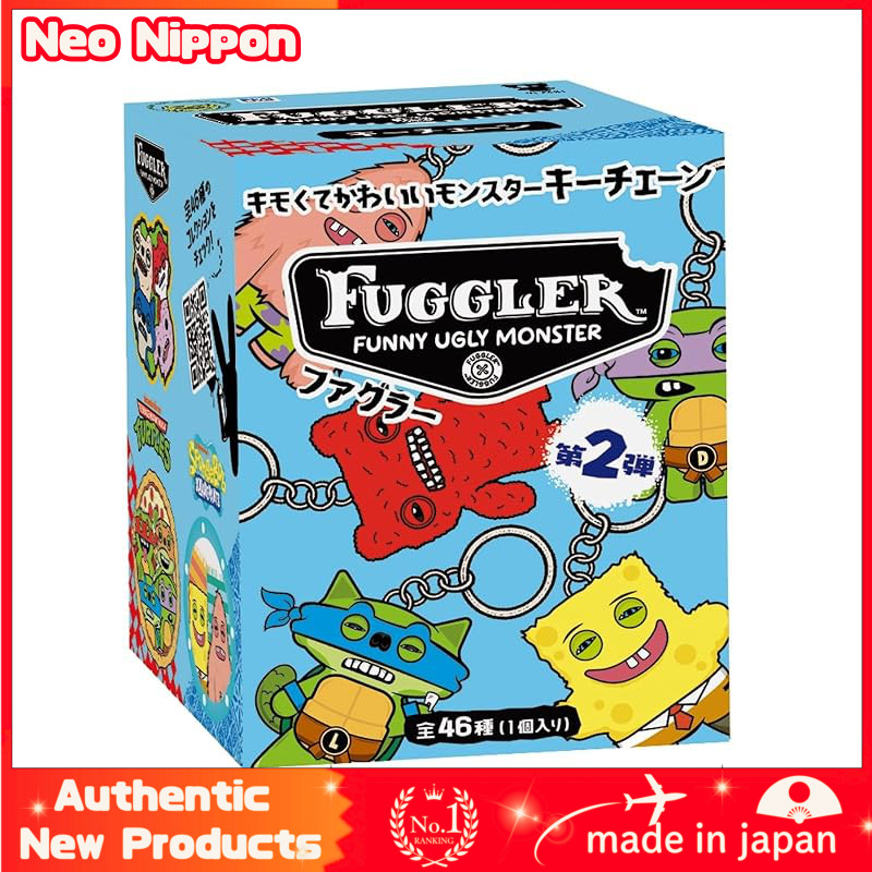 Fuggler Collectible Figures Mystery Box (Version 1.0) - Blind Box of 44 Designs (Single, 4-Pack, 8-P