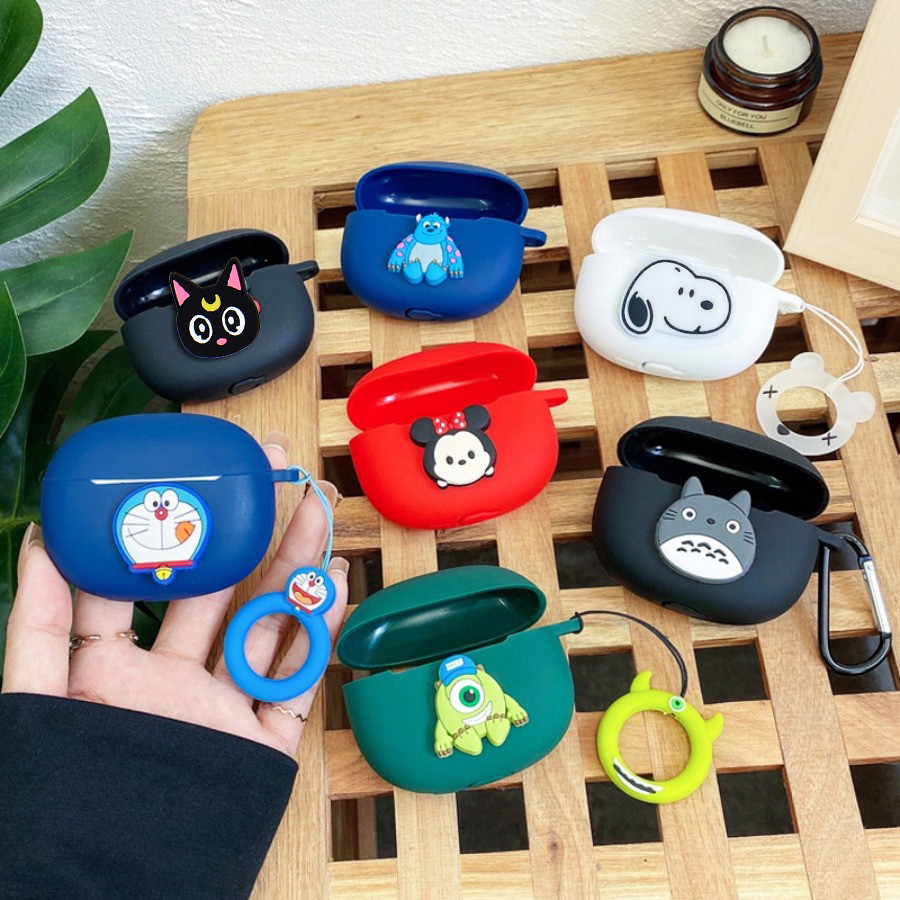 Ốp Hoạt Hình Vui Nhộn Cho Baseus M3s / Bass BP1 Pro / MC1 Pro / Bass BS1 BS2 Lite / BP1 NC Ốp Lưng C